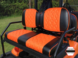 accessory feature: advanced ev icon custom two-toned seats