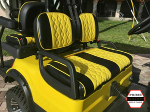 accessory feature: advanced ev icon custom two-toned seats