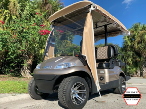 golf cart enclosure, advanced ev enclosure, golf cart rain enclosure