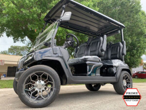 evolution d5 golf cart, 4 passenger golf cart, street legal lsv