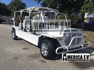 6 passenger mokee golf cart, america ev mokee, mokee cart